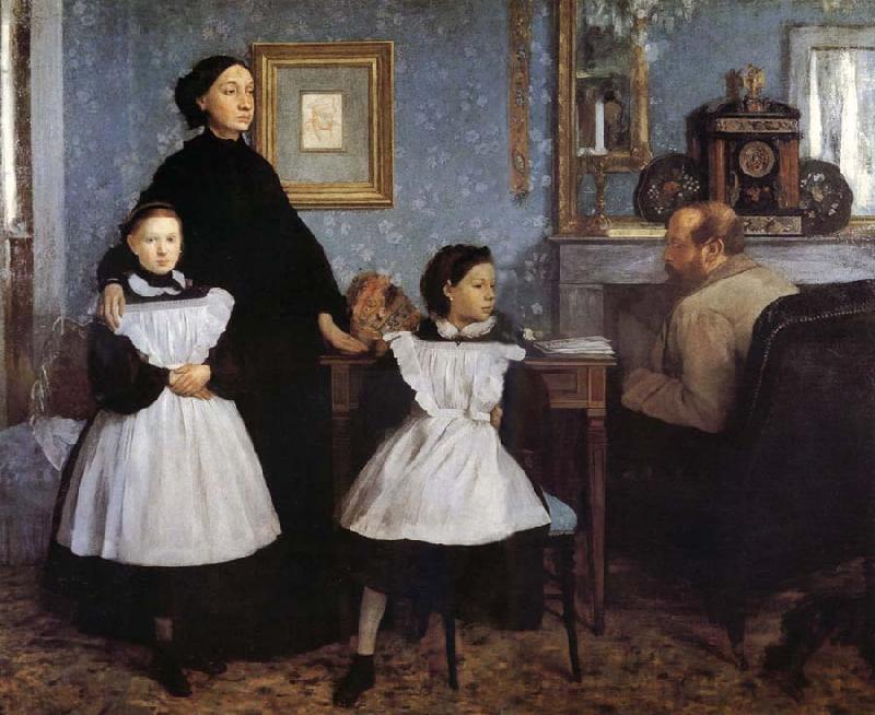 Edgar Degas Belury is family Germany oil painting art